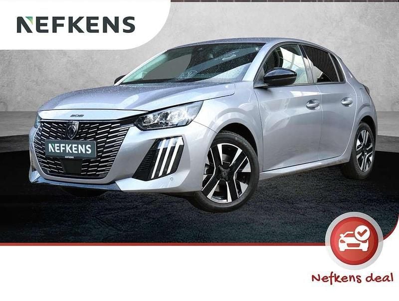 Grijs Gebruikt 2024 Peugeot 208 Allure Hatchback | € 22.700 (Goede deal) - Afbeelding 1/3