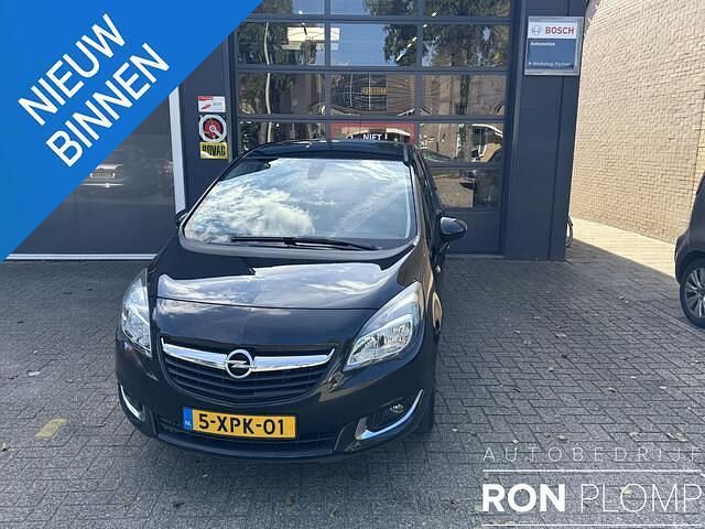 Zwart Gebruikt 2014 Opel Meriva MPV | € 7.950 (Eerlijke prijs) - Afbeelding 1/4