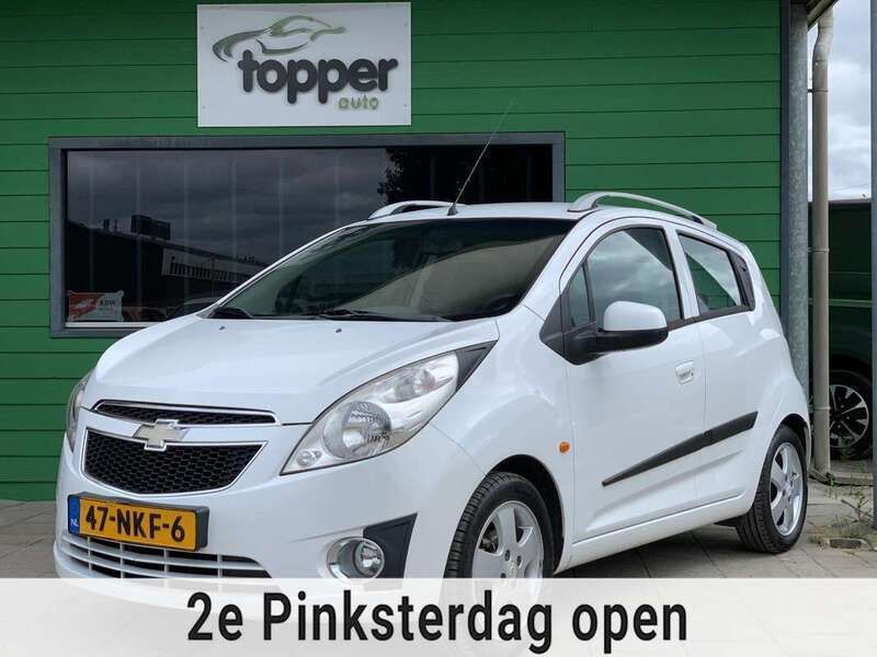Wit Gebruikt 2010 Chevrolet Spark LS Hatchback | € 2.445 (Eerlijke prijs) - Afbeelding 1/4