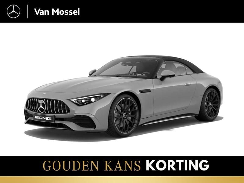 Grijs Nieuw 2025 Mercedes SL43 AMG AMG Cabriolet | € 220.996 - Afbeelding 1/3