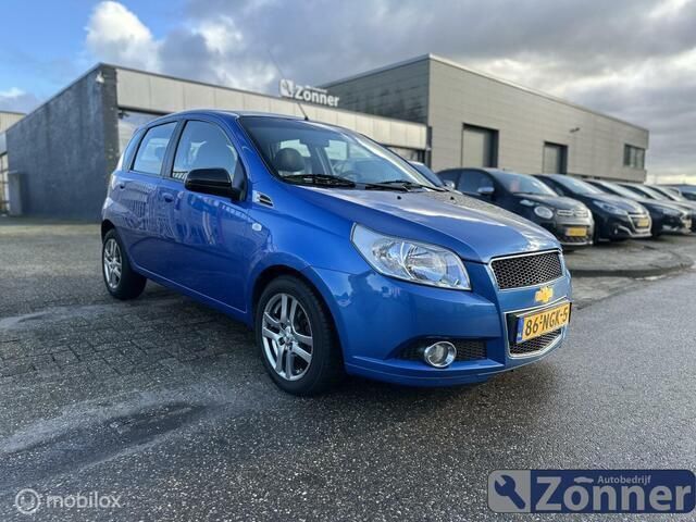 Blauw Gebruikt 2010 Chevrolet Aveo LS Hatchback | € 2.650 (Iets duurder) - Afbeelding 1/4
