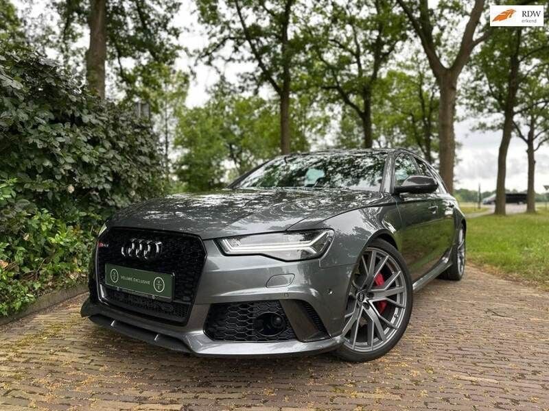 Grijs Gebruikt 2015 Audi RS6 Proline Stationwagen | € 46.444 (Eerlijke prijs) - Afbeelding 1/4