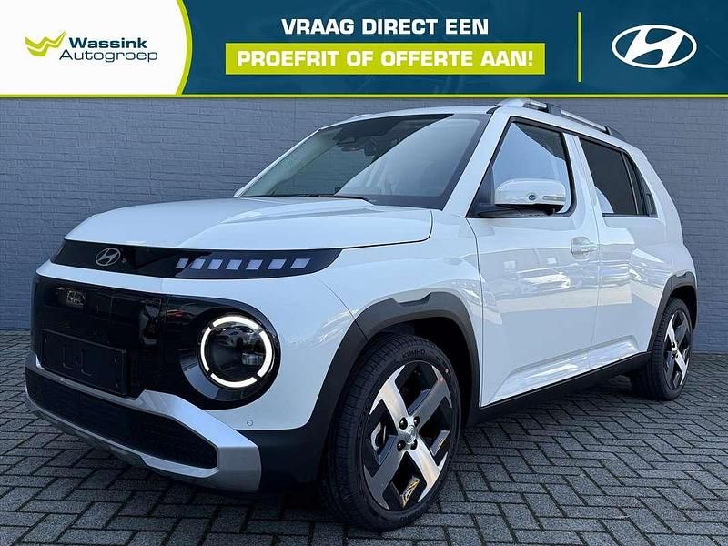 Wit Nieuw 2025 Hyundai Inster Hatchback | € 29.459 (Eerlijke prijs) - Afbeelding 1/4
