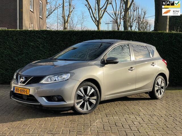 Grijs Gebruikt 2015 Nissan Pulsar Tekna Hatchback | € 8.995 (Eerlijke prijs) - Afbeelding 1/4