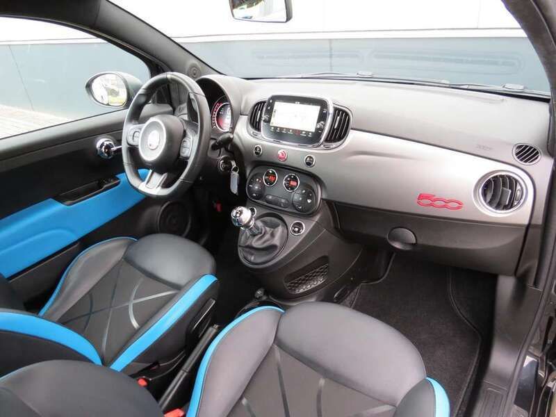 Occasion Fiat 500S Sport 69 PK (50 kW) 2017 Zwart, metallic lak Hatchback