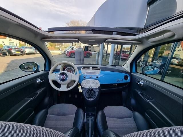Occasion Fiat 500C Lounge 69 PK (50 kW) 2013 Blauw Cabriolet