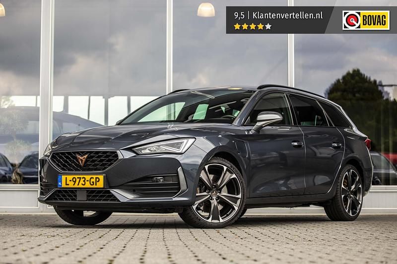 Grijs Gebruikt 2021 Cupra Leon VZ Stationwagen | € 23.845 (Eerlijke prijs) - Afbeelding 1/4