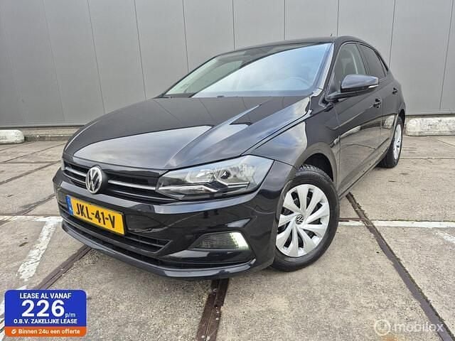 Zwart Gebruikt 2019 VW Polo Comfortline Hatchback | € 13.950 (Goede deal) - Afbeelding 1/4