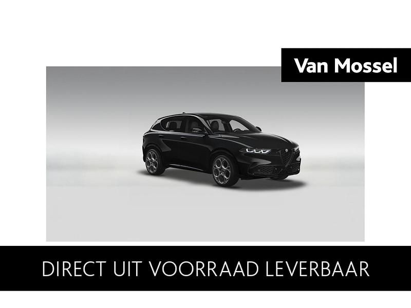 Zwart Nieuw 2025 Alfa Romeo Tonale Sprint SUV | € 62.172 - Afbeelding 1/4