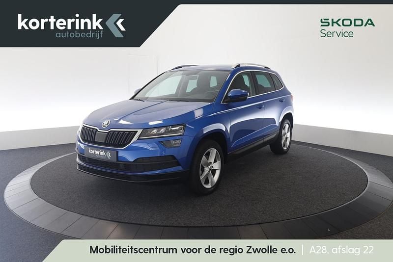 Blauw Gebruikt 2019 Skoda Karoq Business Line SUV | € 21.850 (Eerlijke prijs) - Afbeelding 1/4