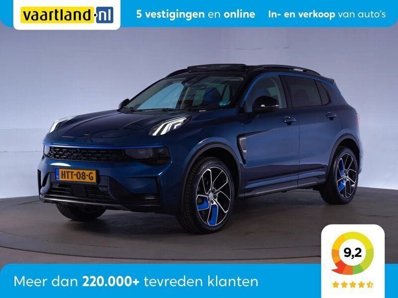 Blauw, metallic lak Gebruikt 2022 Lynk & Co 01 SUV | € 22.745 (Eerlijke prijs) - Afbeelding 1/3