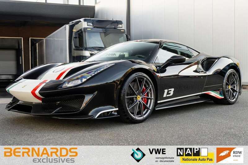 Zwart Gebruikt 2020 Ferrari 488 Coupé | € 849.950 - Afbeelding 1/4