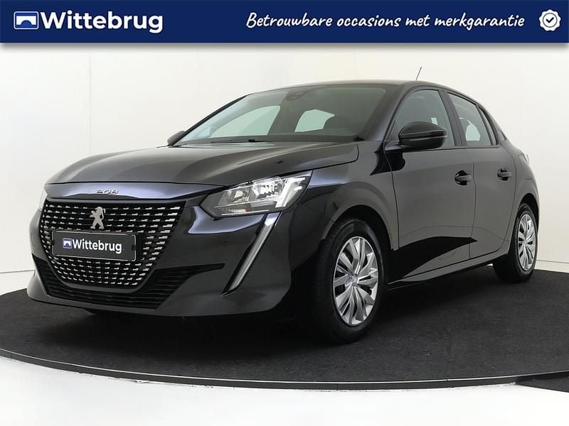 Zwart Gebruikt 2023 Peugeot 208 Active Hatchback | € 15.825 (Eerlijke prijs) - Afbeelding 1/3
