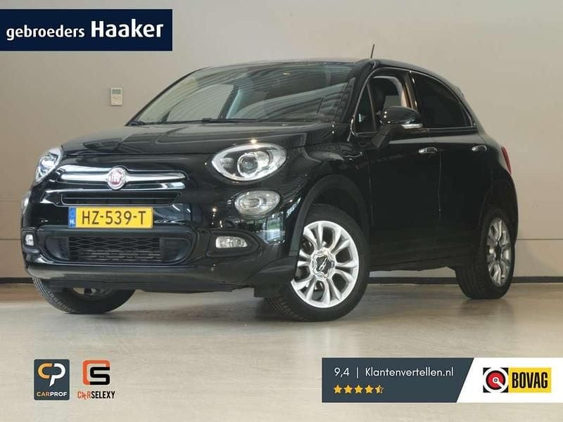 Zwart Gebruikt 2016 Fiat 500X Lounge SUV | € 14.900 (Eerlijke prijs) - Afbeelding 1/3