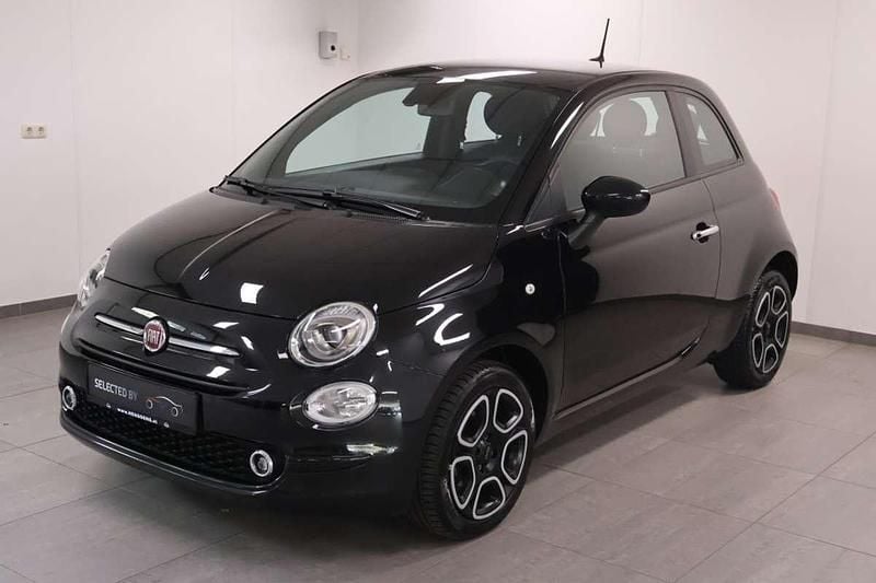 Zwart Gebruikt 2023 Fiat 500 Club Hatchback | € 11.949 (Super prijs) - Afbeelding 1/4