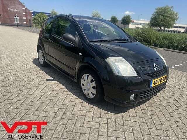 Zwart Gebruikt 2004 Citroën C2 VTR Sport Hatchback | € 1.799 (Eerlijke prijs) - Afbeelding 1/4