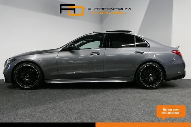 Grijs Gebruikt 2021 Mercedes C63S AMG AMG line Sedan | € 42.850 - Afbeelding 1/4