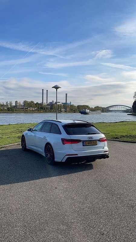Wit Gebruikt 2018 Audi A6 Stationwagen | € 25.000 (Eerlijke prijs) - Afbeelding 1/4
