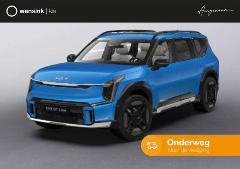 Blauw Nieuw 2025 Kia EV9 GT-Line SUV | € 75.790 (Eerlijke prijs) - Afbeelding 1/4