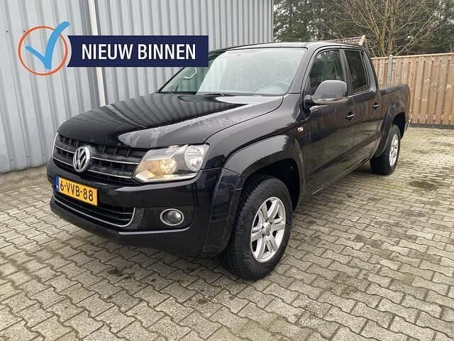 Zwart Occasion 2012 VW Amarok Pickup | € 7.950 (Super prijs) - Afbeelding 1/4