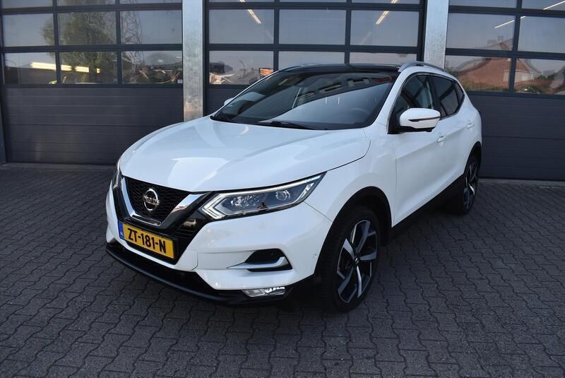 Wit Gebruikt 2019 Nissan Qashqai Tekna SUV | € 20.830 (Eerlijke prijs) - Afbeelding 1/4