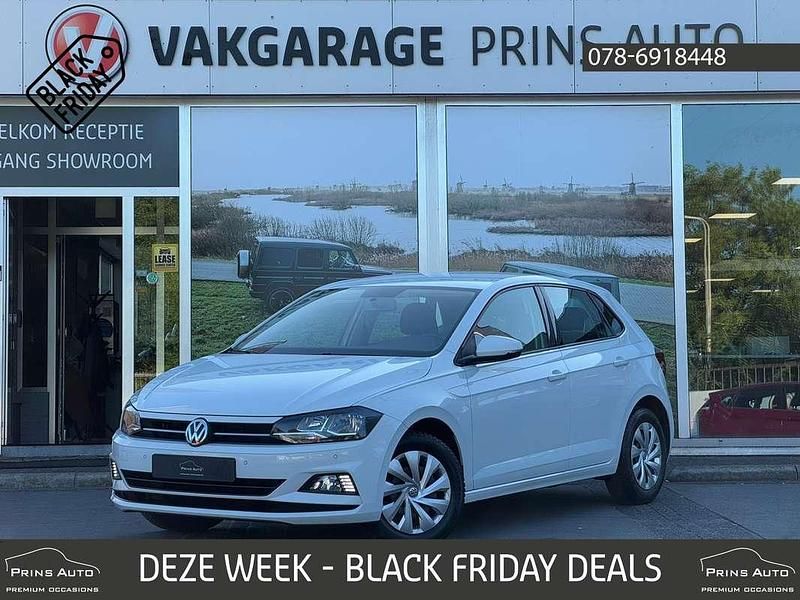 Wit, metallic lak Gebruikt 2020 VW Polo Comfortline Hatchback | € 11.695 (Eerlijke prijs) - Afbeelding 1/4