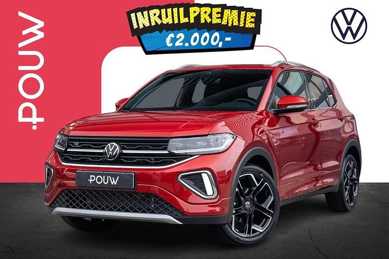 Grijs Nieuw 2025 VW T-Cross R-line Edition SUV | € 44.450 (Duur) - Afbeelding 1/4