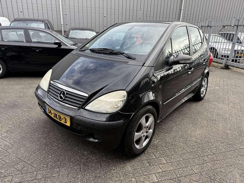 Zwart Gebruikt 2004 Mercedes A160 Elegance MPV | € 590 (Super prijs) - Afbeelding 1/4