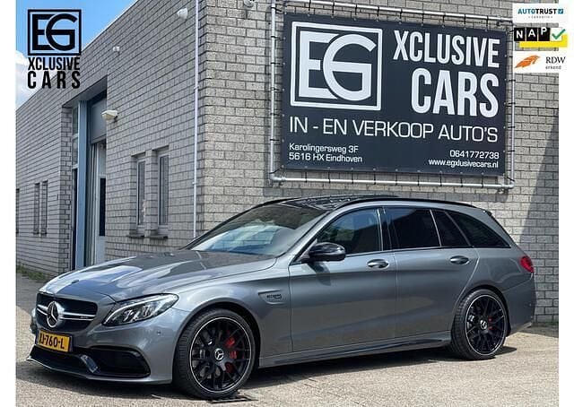 Grijs Occasion 2017 Mercedes C43 AMG AMG Stationwagen | € 33.450 (Super prijs) - Afbeelding 1/4