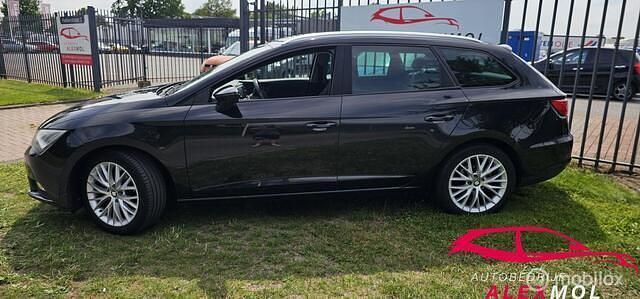 Zwart Gebruikt 2014 Seat Leon ST Style Stationwagen | € 8.450 (Eerlijke prijs) - Afbeelding 1/4
