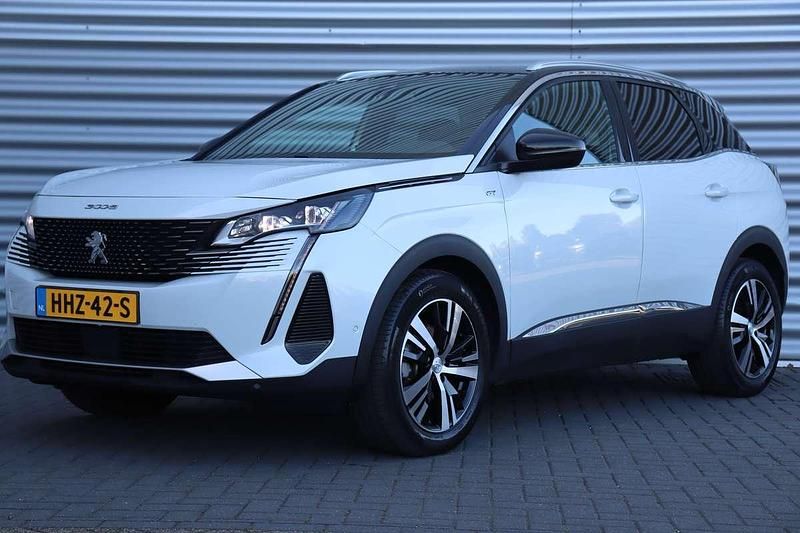 Wit Gebruikt 2022 Peugeot 3008 GT SUV | € 25.900 (Eerlijke prijs) - Afbeelding 1/4