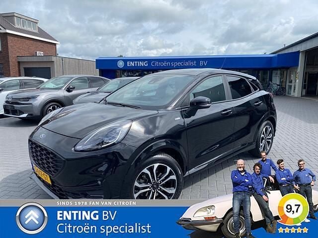 Zwart Gebruikt 2021 Ford Puma ST-Line X SUV | € 19.900 (Goede deal) - Afbeelding 1/4