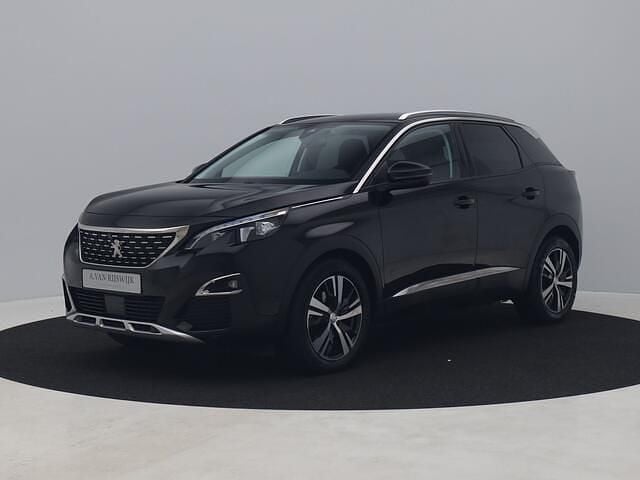 Zwart Gebruikt 2018 Peugeot 3008 Allure SUV | € 18.400 (Goede deal) - Afbeelding 1/4