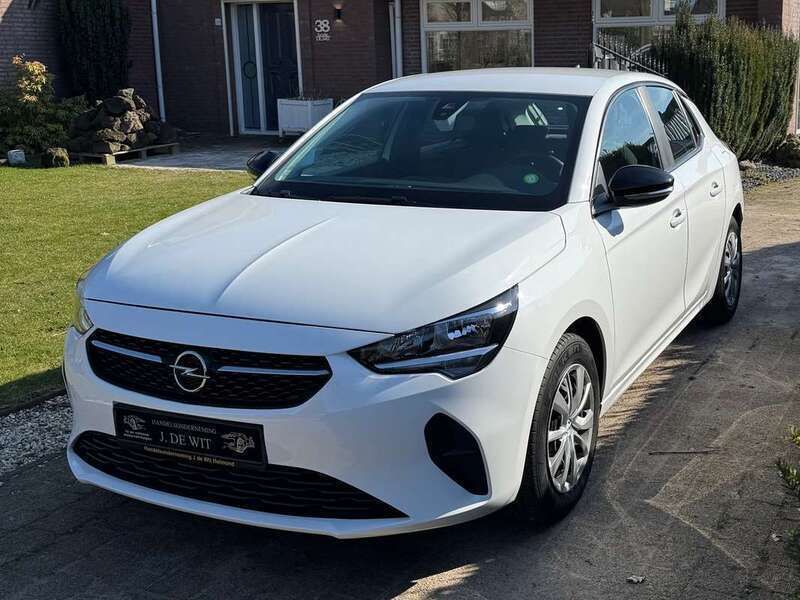 Wit Gebruikt 2021 Opel Corsa Edition Hatchback | € 12.450 (Goede deal) - Afbeelding 1/4