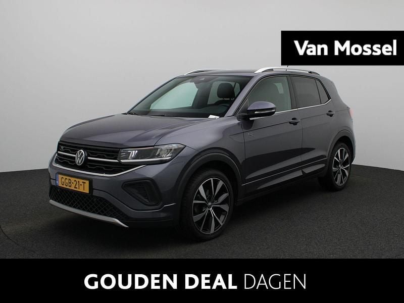 Grijs Gebruikt 2024 VW T-Cross R-line SUV | € 29.900 (Eerlijke prijs) - Afbeelding 1/4