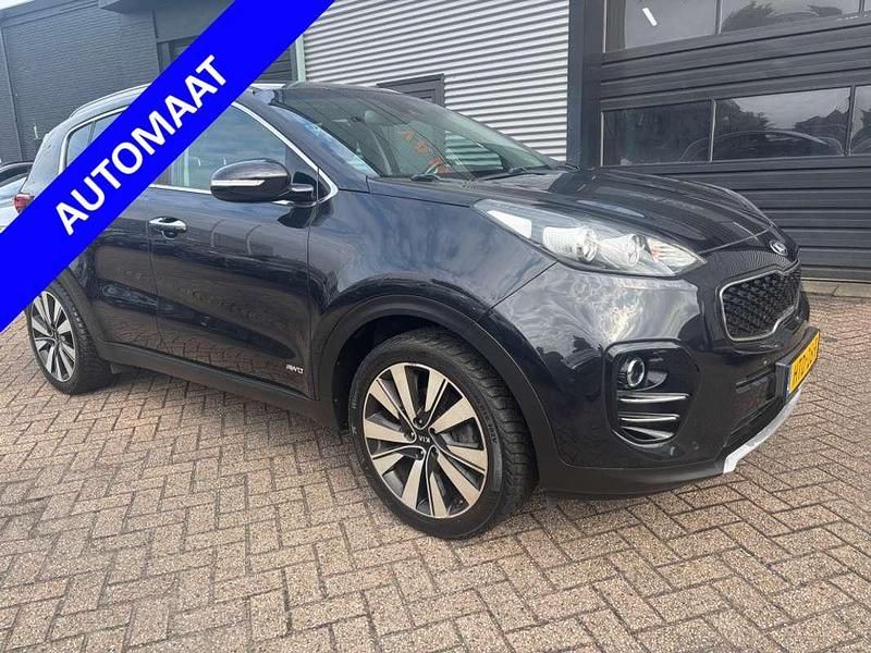 Zwart Gebruikt 2018 Kia Sportage GT-Line SUV | € 20.900 (Goede deal) - Afbeelding 1/4