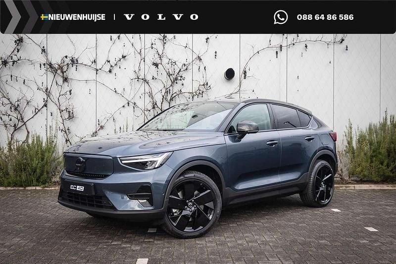 Blauw Nieuw 2025 Volvo EC40 Ultra SUV | € 51.899 (Super prijs) - Afbeelding 1/4