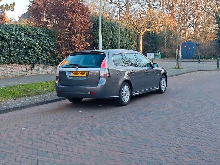 Occasion Saab 9-3 Linear 175 PK (128 kW) 2007 Grijs (metallic) Stationwagen