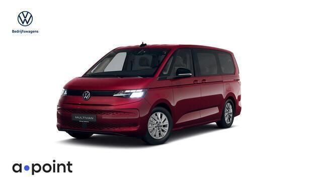 Rood Nieuw 2025 VW Multivan Business Van | € 70.175 (Eerlijke prijs) - Afbeelding 1/4