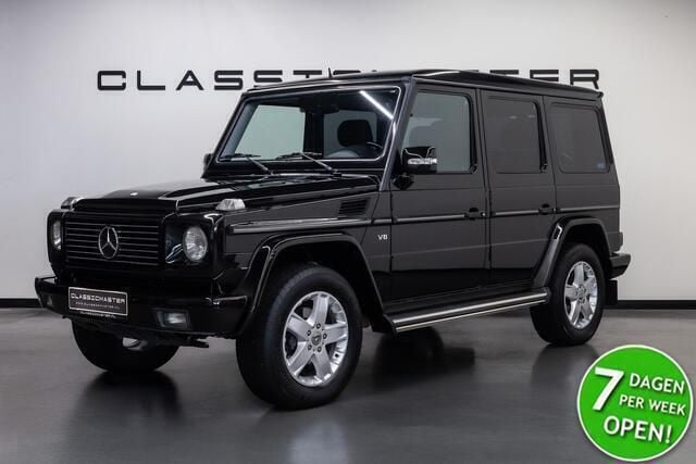 Zwart, metallic lak Gebruikt 2005 Mercedes G500 SUV | € 59.950 (Duur) - Afbeelding 1/4
