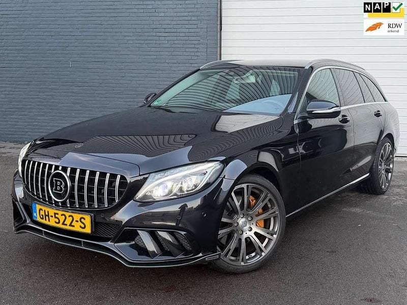 Zwart Occasion 2015 Mercedes C350e Edition Stationwagen | € 15.950 (Eerlijke prijs) - Afbeelding 1/4