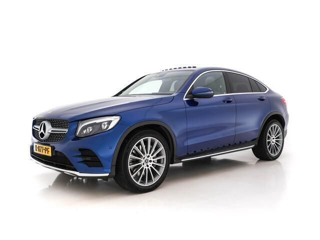 Occasion Mercedes GLC350 Premium Plus 259 PK (190 kW) 2019 Brilliant blue (blauw metallic) Coupé