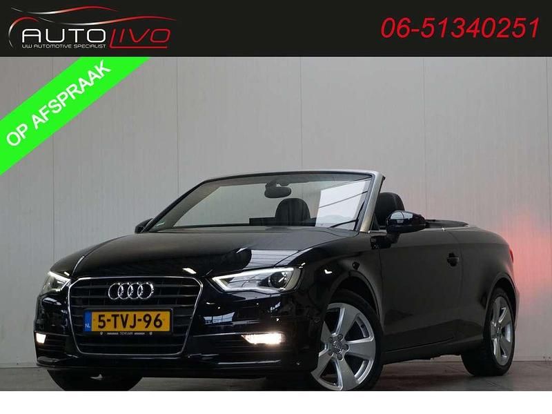 Zwart Occasion 2014 Audi A3 Cabriolet Ambition Cabriolet | € 15.795 (Eerlijke prijs) - Afbeelding 1/4