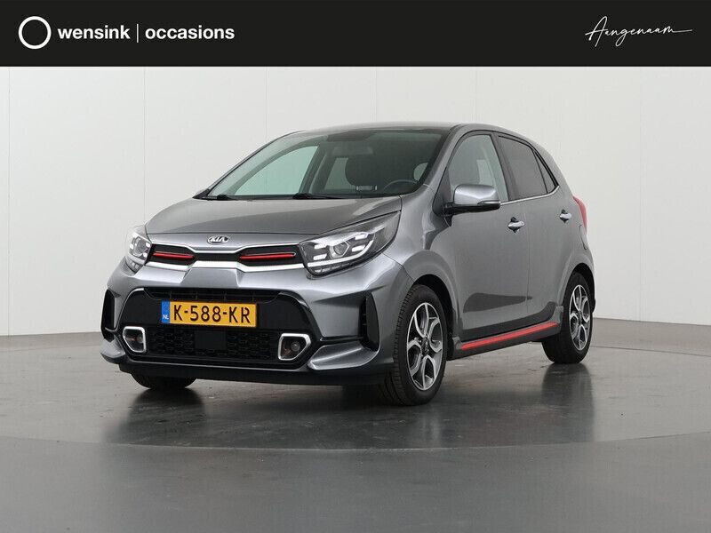 Grijs Gebruikt 2021 Kia Picanto GT-Line Hatchback | € 15.330 (Eerlijke prijs) - Afbeelding 1/4
