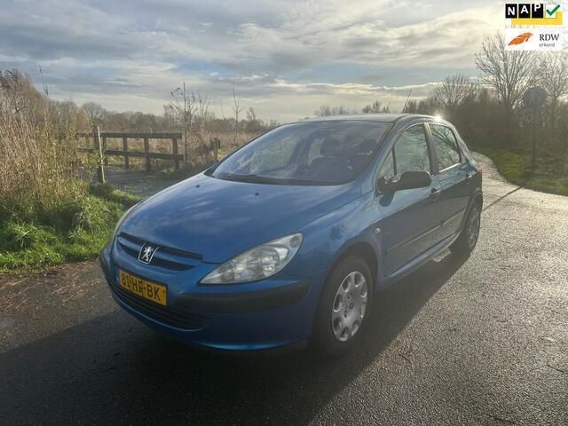 Blauw Gebruikt 2001 Peugeot 307 Hatchback | € 1.295 (Eerlijke prijs) - Afbeelding 1/4