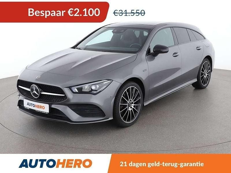 Grijs Gebruikt 2021 Mercedes CLA250e Shooting Brake AMG line Stationwagen | € 28.949 (Goede deal) - Afbeelding 1/3