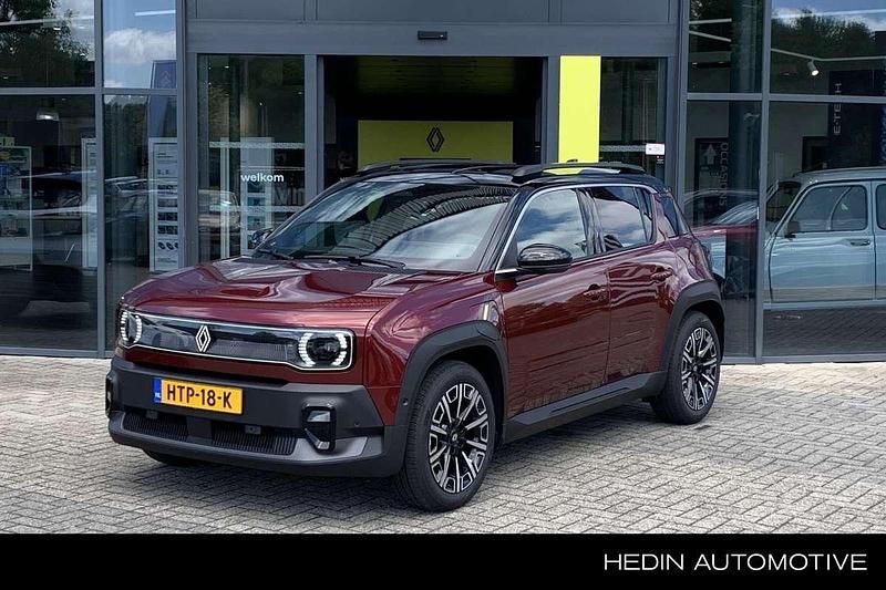 Nieuw Renault 4 E-Tech Iconic 110 kW (150 PK) 2025 Rood SUV