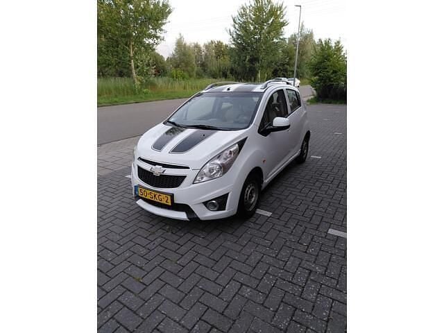 Wit Gebruikt 2011 Chevrolet Spark LS Hatchback | € 2.499 (Goede deal) - Afbeelding 1/4