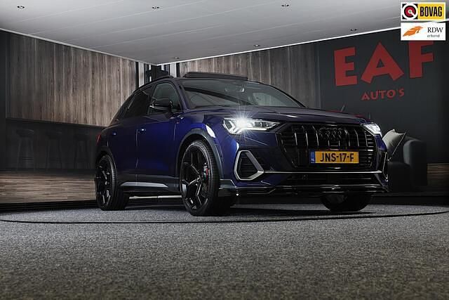 Blauw Gebruikt 2021 Audi Q3 S-Line SUV | € 44.950 - Afbeelding 1/3