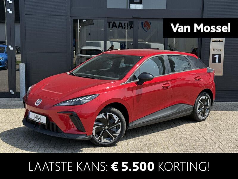 Rood Nieuw 2025 MG MG4 EV Hatchback | € 28.100 (Duur) - Afbeelding 1/4